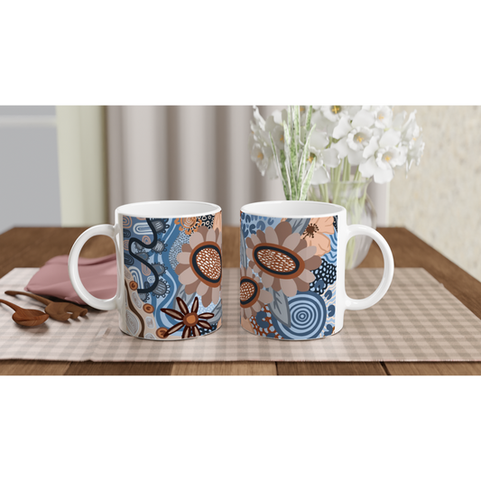 Aboriginal Art | Family Ties | Ceramic 11oz Mug