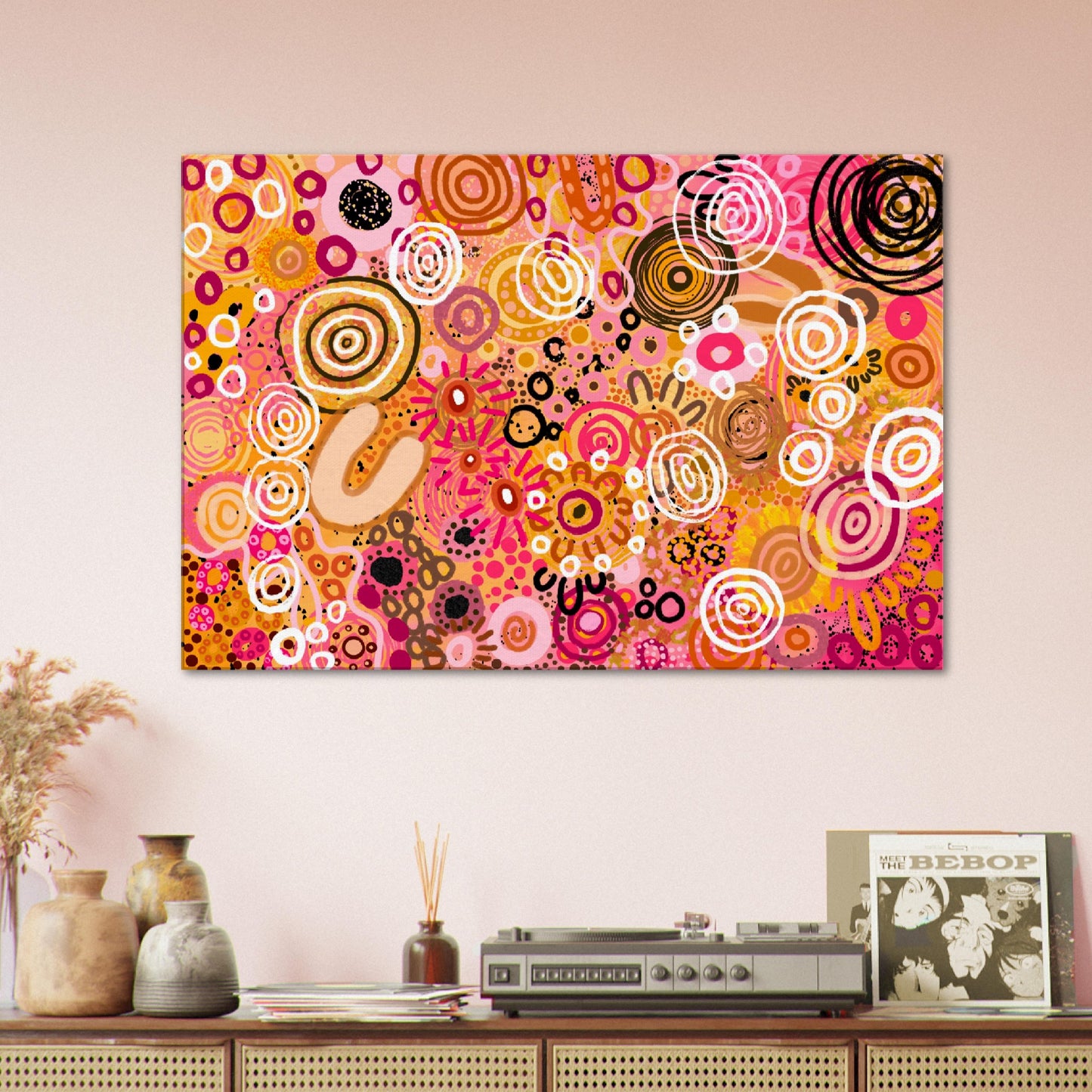 Aboriginal Art | Just the Two of Us | Print to Canvas | Limited Release