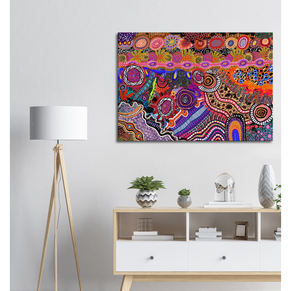 Aboriginal Art | Self Realisation Canvas | Print to Canvas | Limited Release