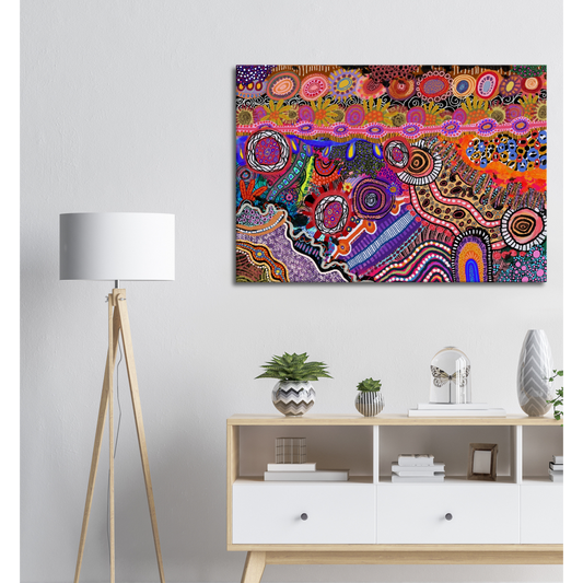 Aboriginal Art | Self Realisation Canvas | Print to Canvas | Limited Release