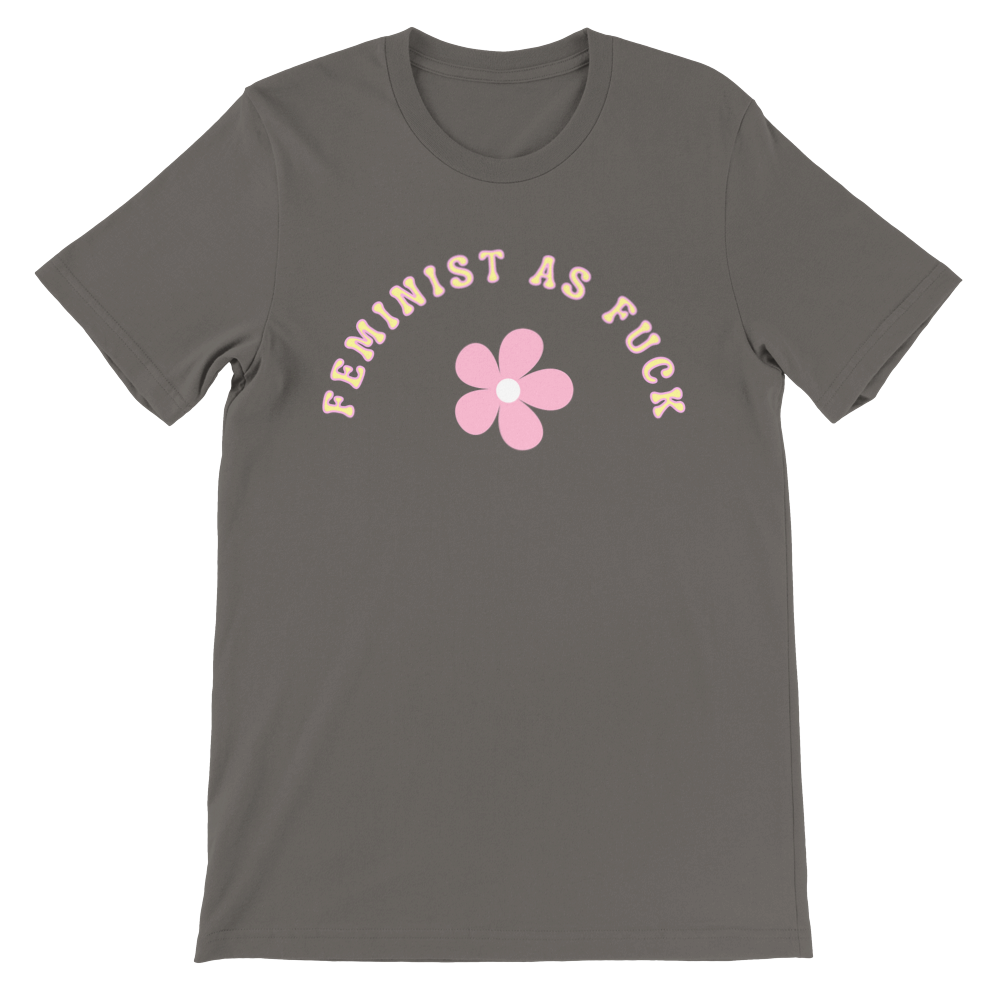 Inclusive | Feminist As F | Premium Unisex Crewneck T-shirt