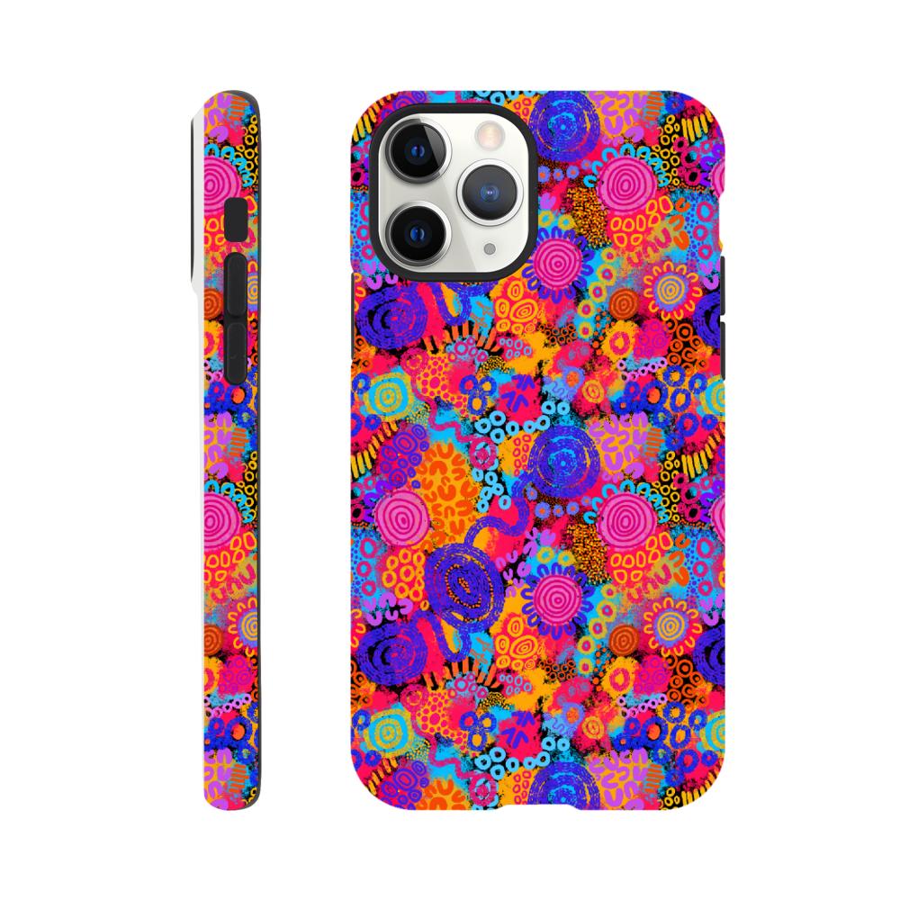 Aboriginal Art | Aboriginal Technicolor | Samsung & iPhone Cases