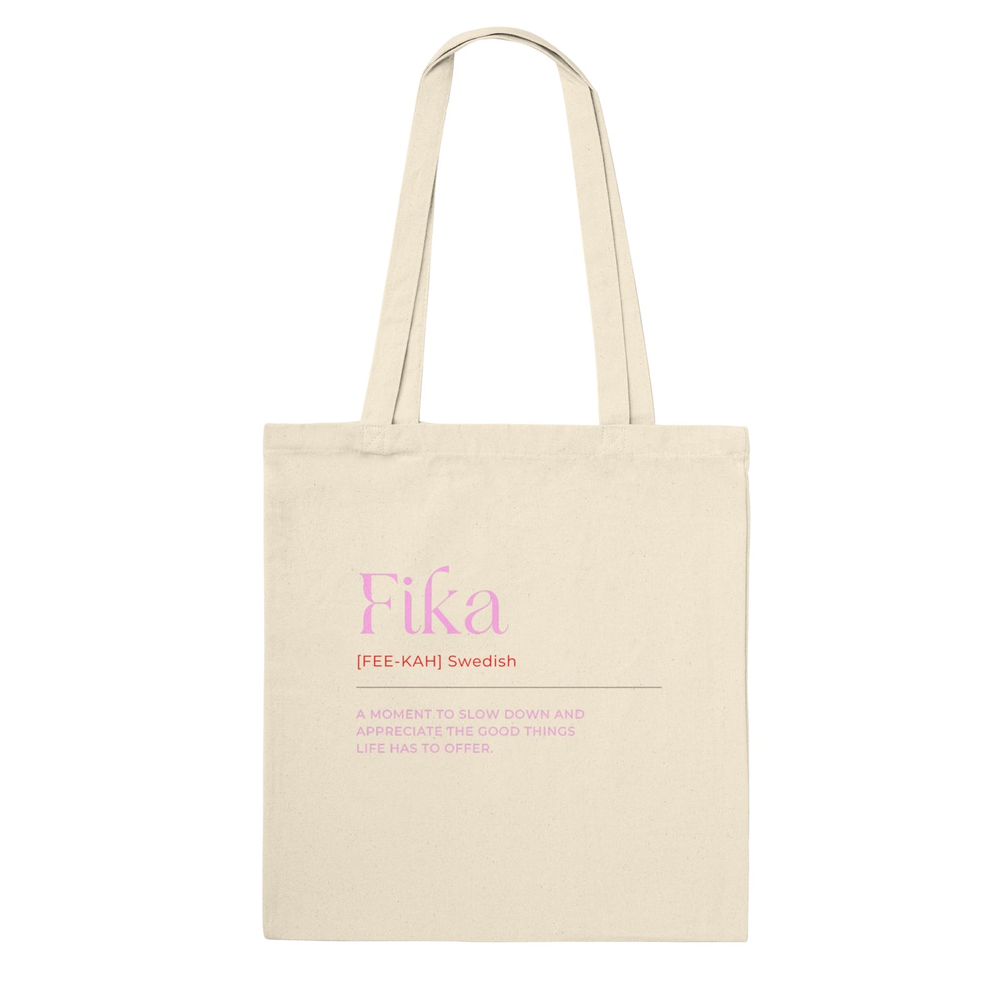 Pop Culture | Fika Swedish | Eco Classic Tote Bag