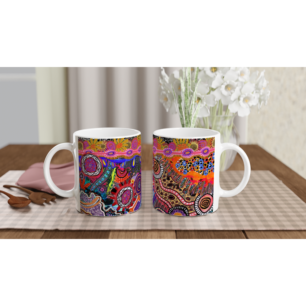 Aboriginal Art | Self Realisation | Ceramic 11oz Mug