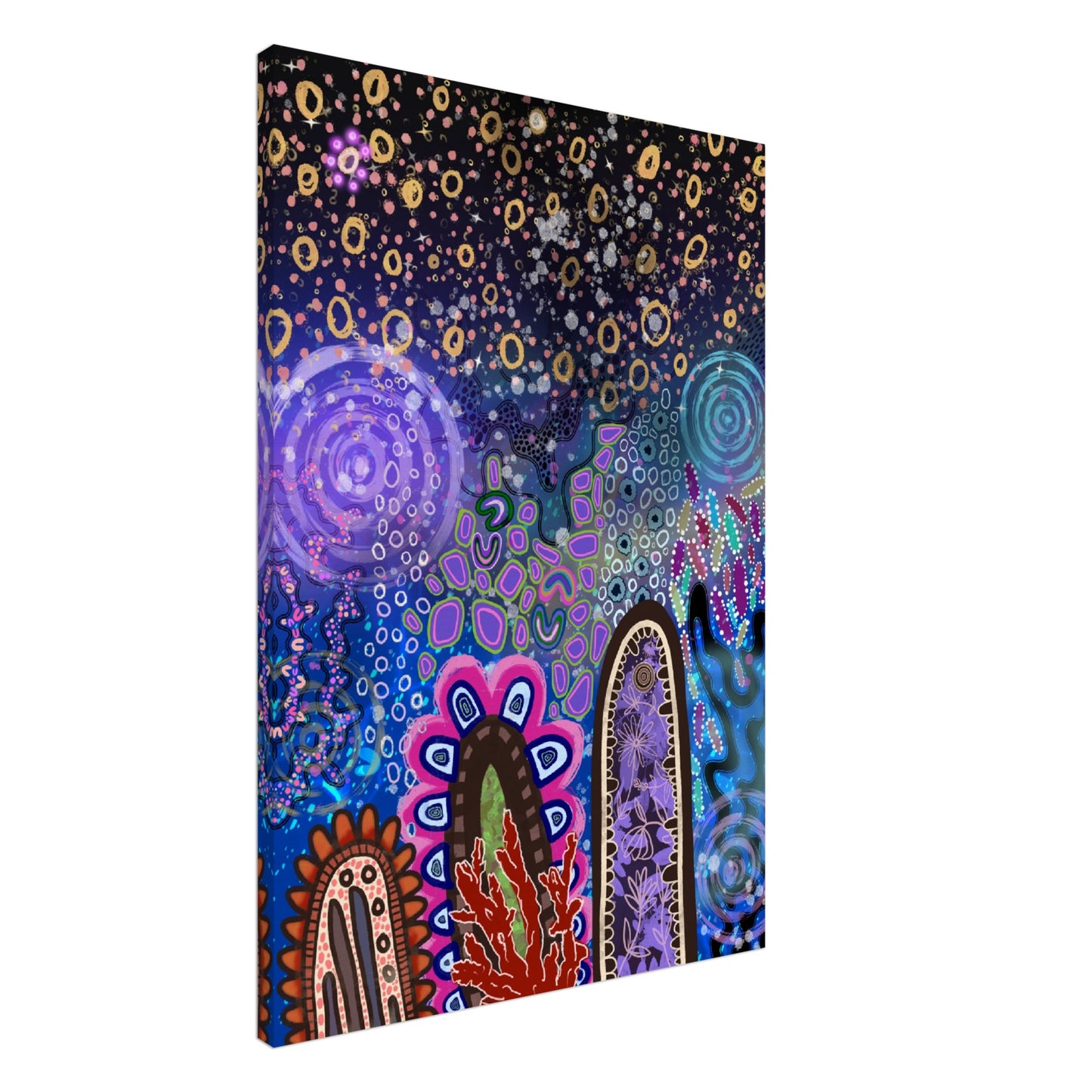 Aboriginal Art | Angel in the Stars | Print to Canvas | Limited Release