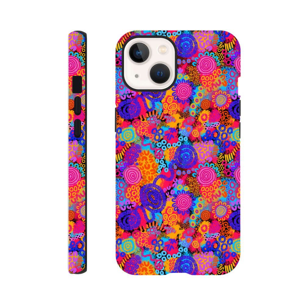 Aboriginal Art | Aboriginal Technicolor | Samsung & iPhone Cases