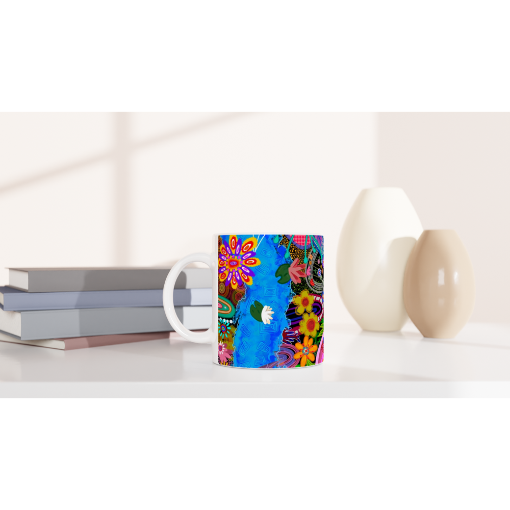 Aboriginal Art | Botanical Gardens | Ceramic 11oz Mug