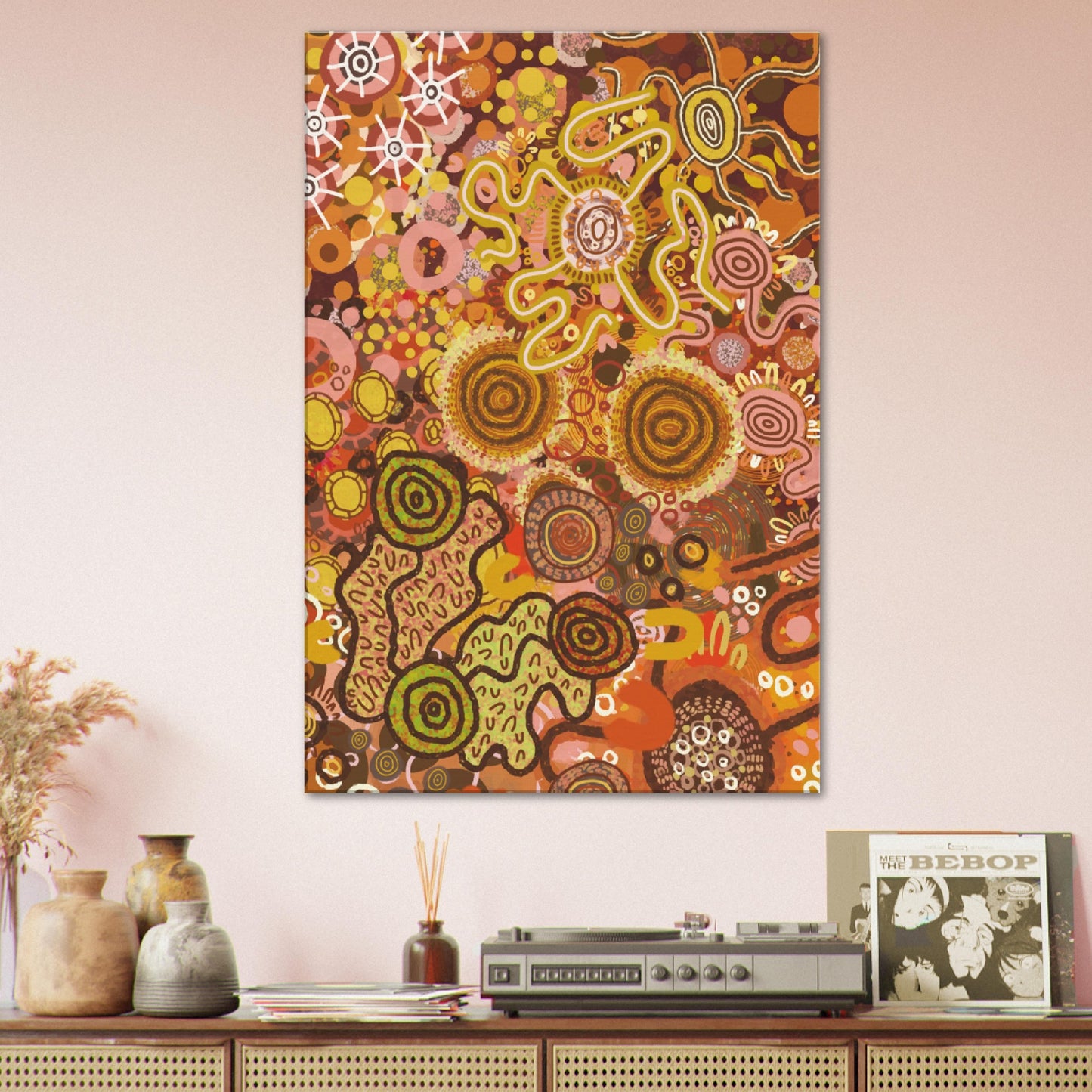 Aboriginal Art | Autumn | Print to Canvas | Limited Release