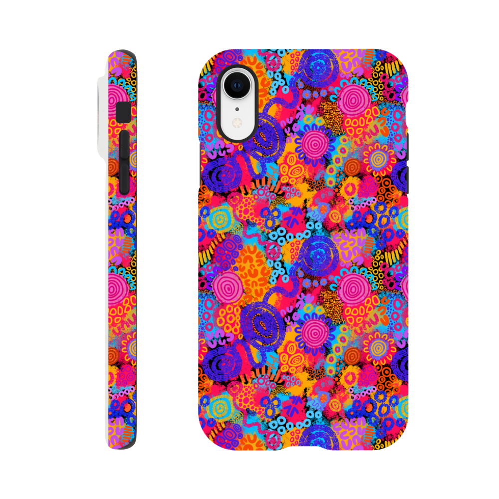 Aboriginal Art | Aboriginal Technicolor | Samsung & iPhone Cases