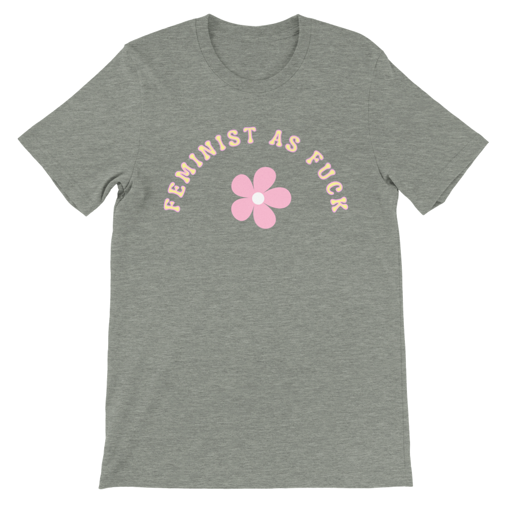 Inclusive | Feminist As F | Premium Unisex Crewneck T-shirt