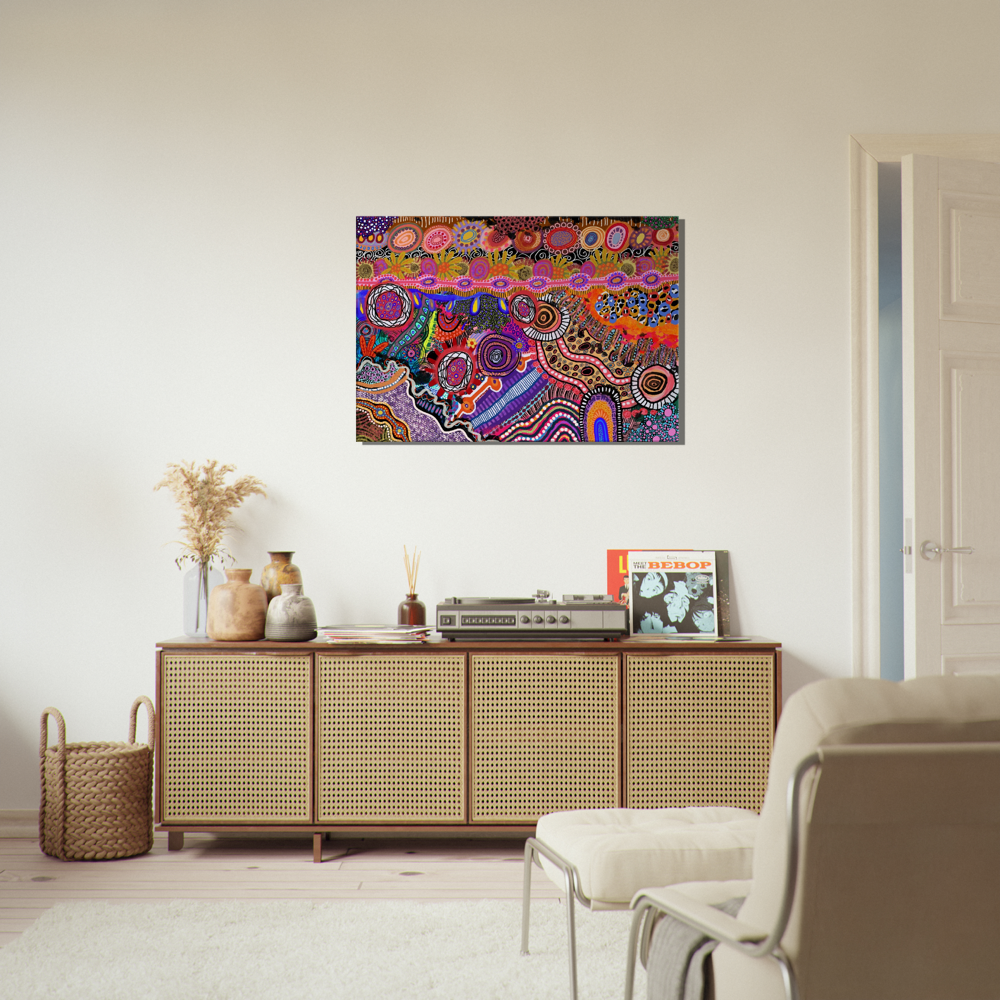 Aboriginal Art | Self Realisation Canvas | Print to Canvas | Limited Release