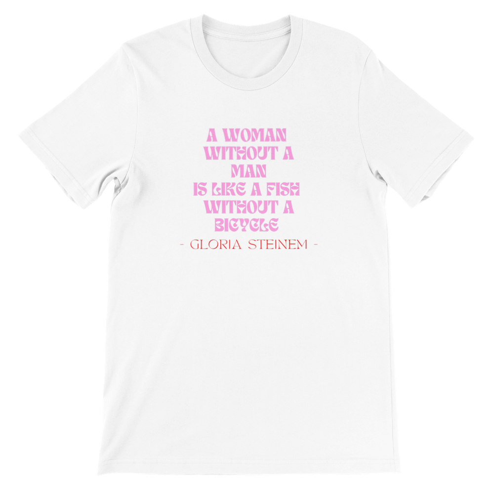 Inclusive | Fish on a Bike | Premium Unisex Crewneck T-shirt