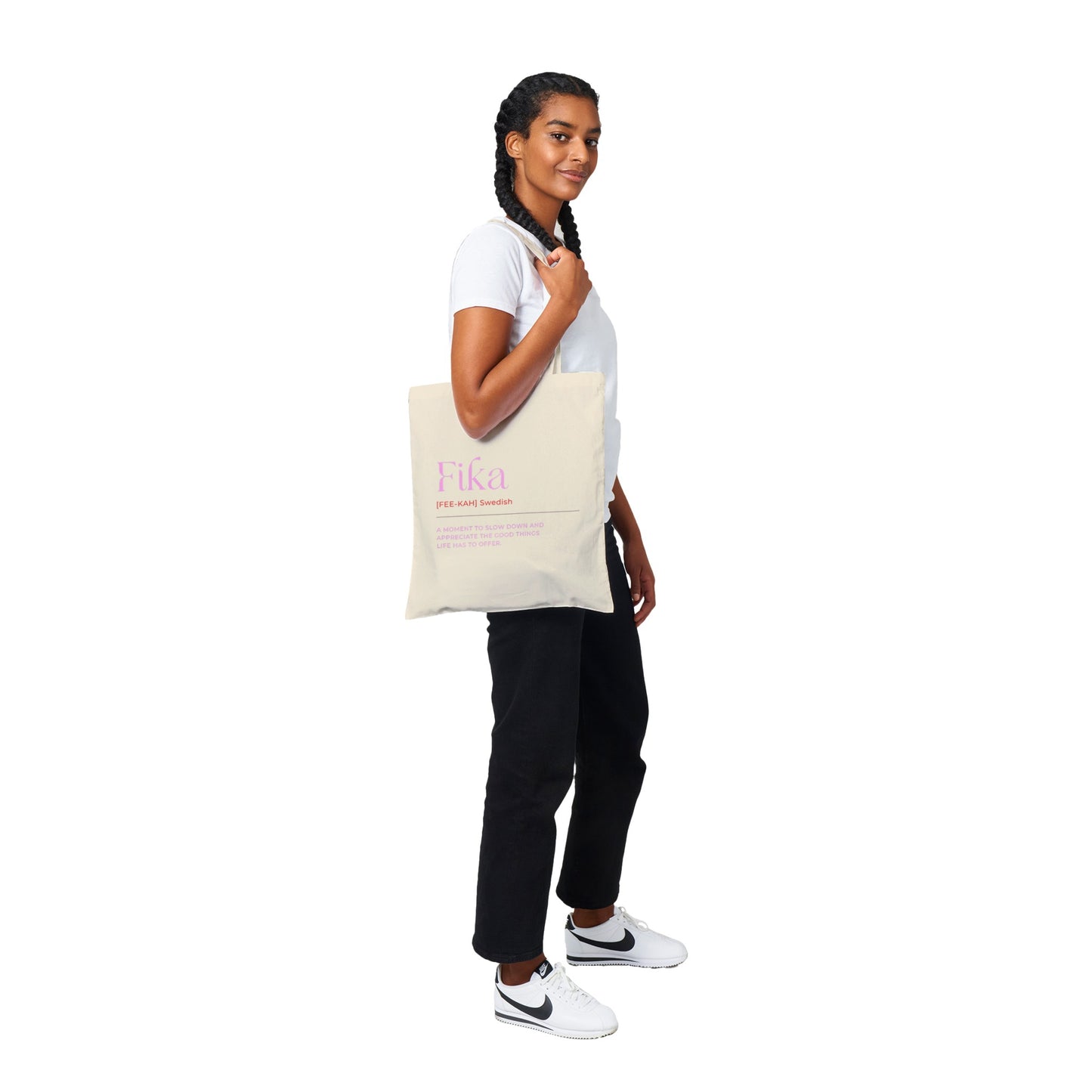 Pop Culture | Fika Swedish | Eco Classic Tote Bag