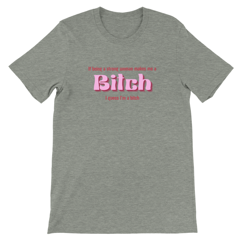 Inclusive | Bitch | Premium Unisex Crewneck T-shirt