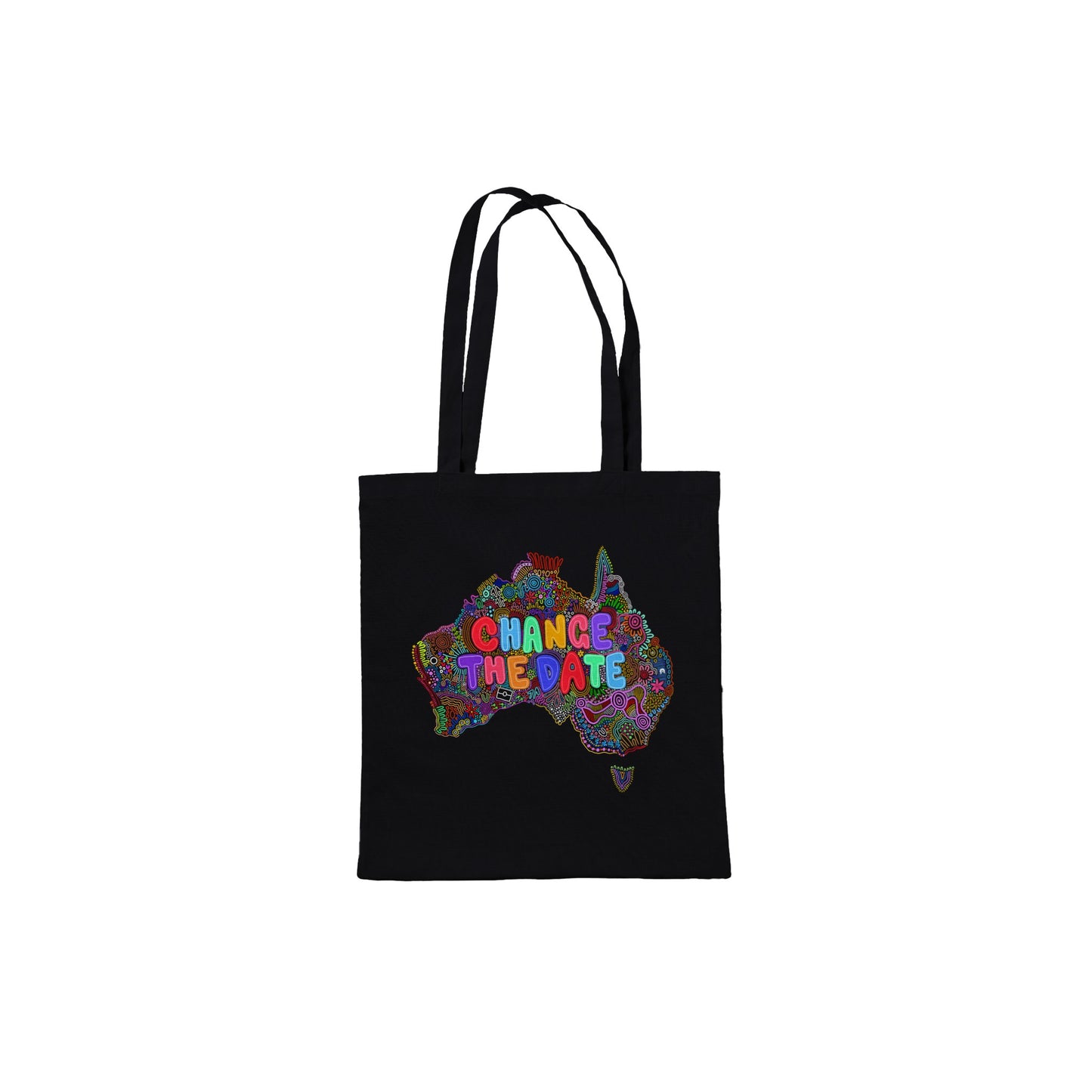 Aboriginal Art | Change the Date "Invasion Day" | Eco Classic Tote Bag
