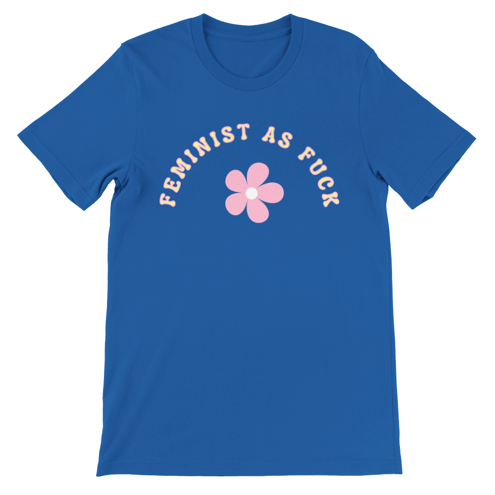 Inclusive | Feminist As F | Premium Unisex Crewneck T-shirt