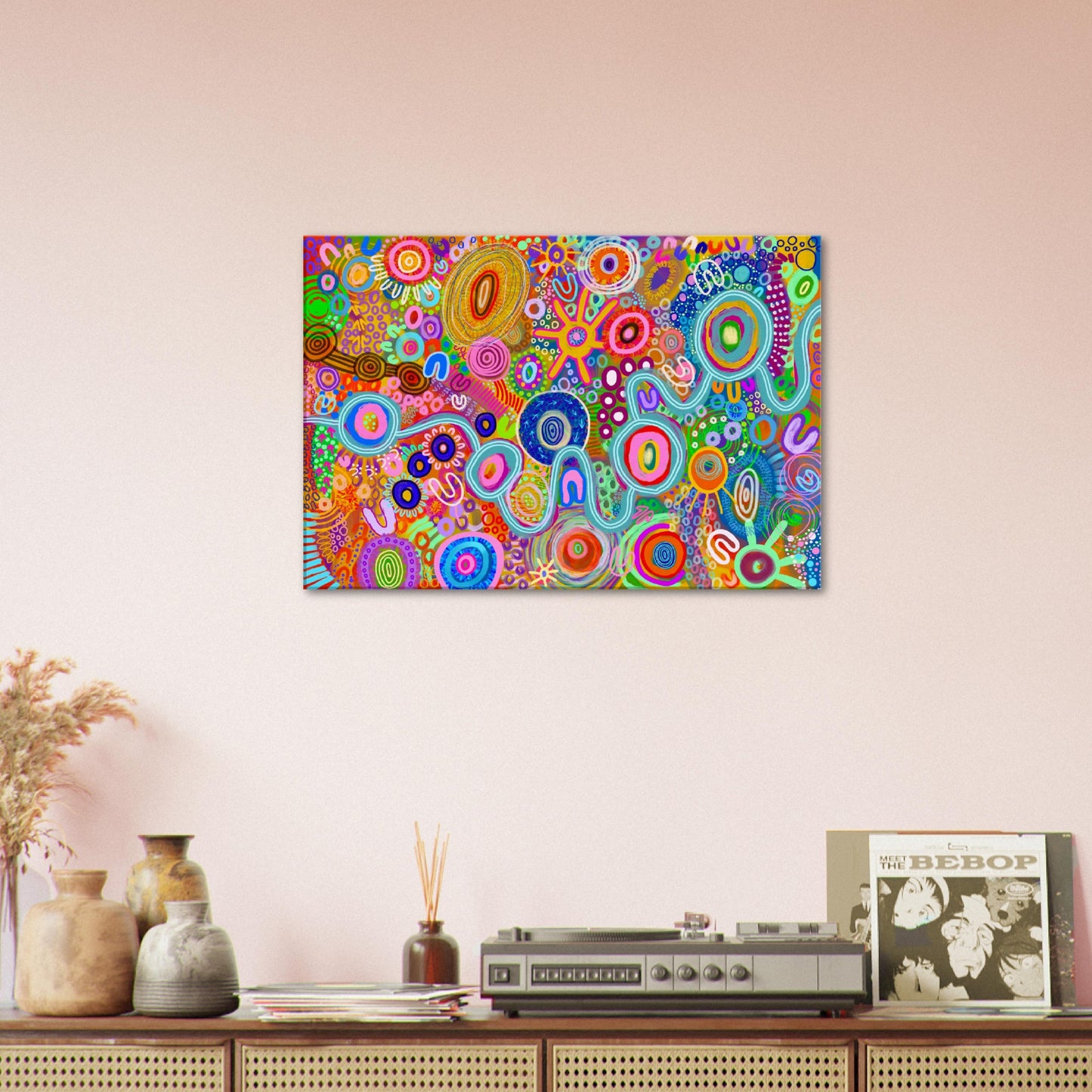 Aboriginal Art | World Pride: Love is Love | Limited Release Print to Canvas