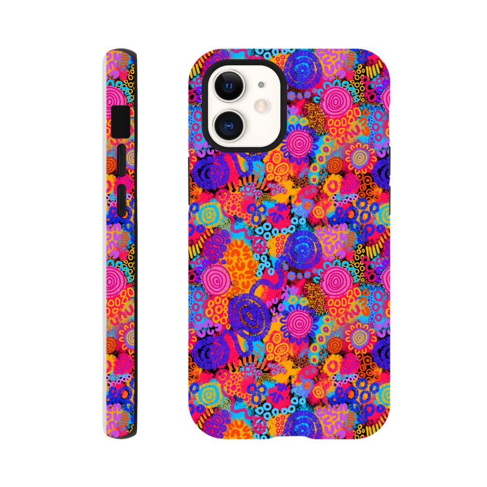 Aboriginal Art | Aboriginal Technicolor | Samsung & iPhone Cases