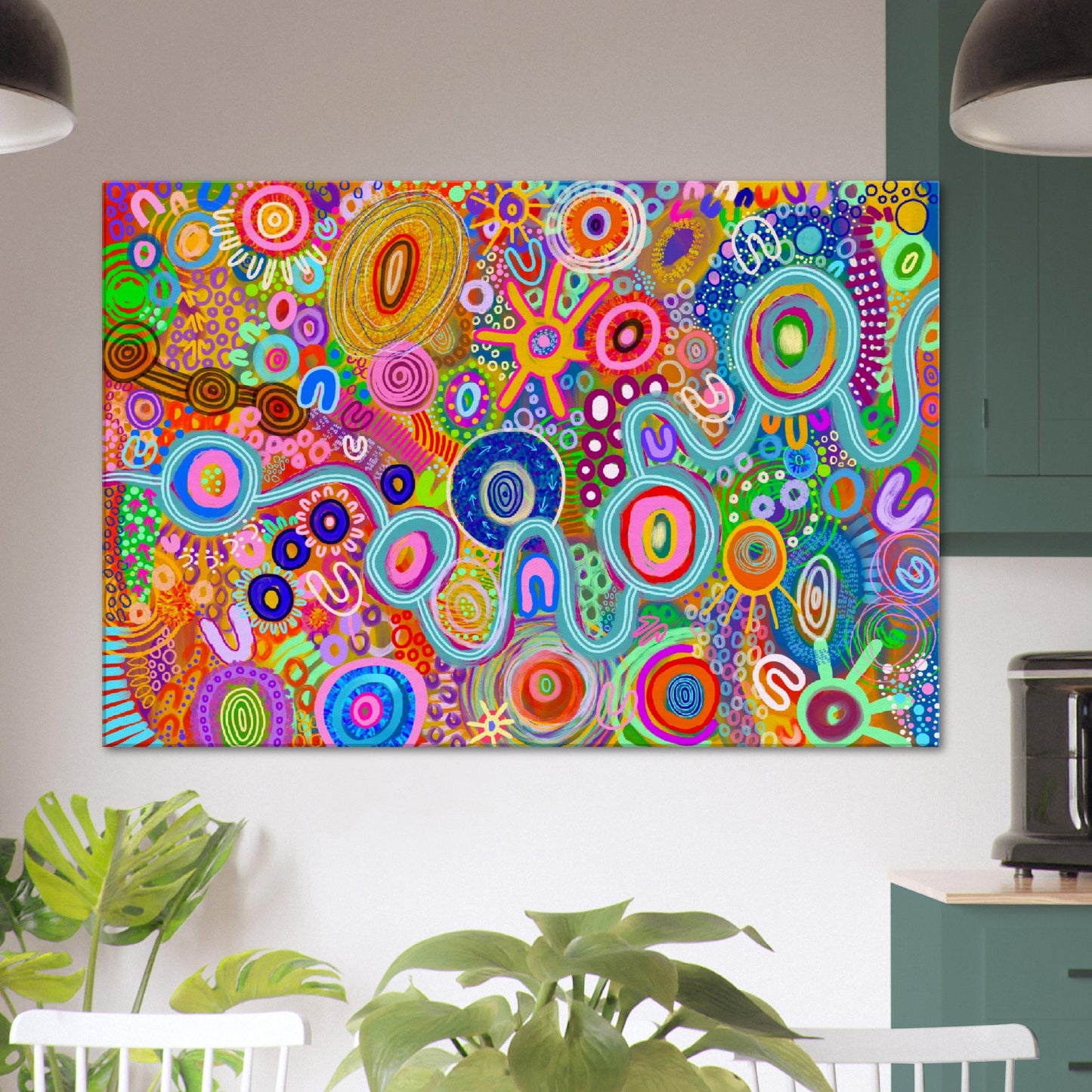Aboriginal Art | World Pride: Love is Love | Limited Release Print to Canvas