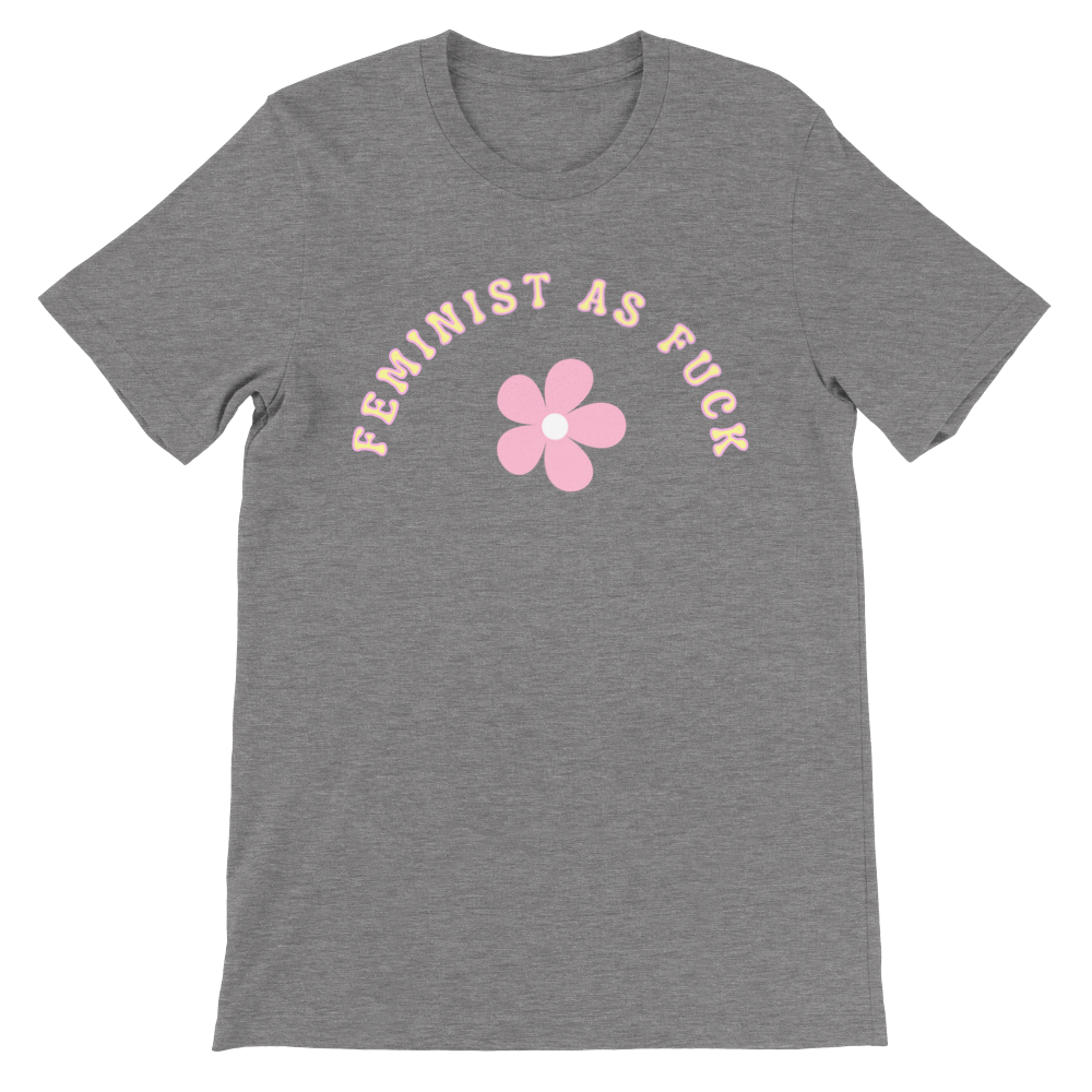 Inclusive | Feminist As F | Premium Unisex Crewneck T-shirt
