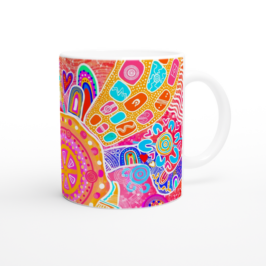 Aboriginal Art | Newcastle City Hub | Ceramic 11oz Mug