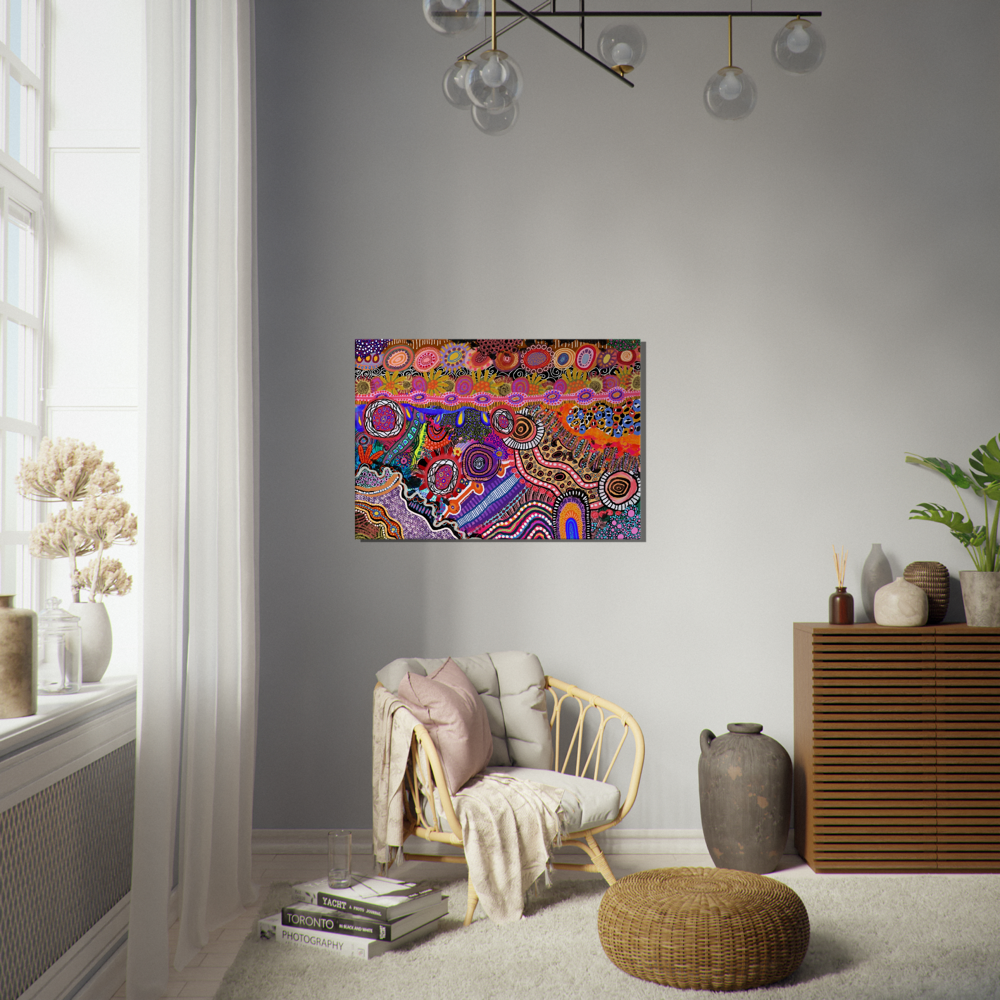 Aboriginal Art | Self Realisation Canvas | Print to Canvas | Limited Release
