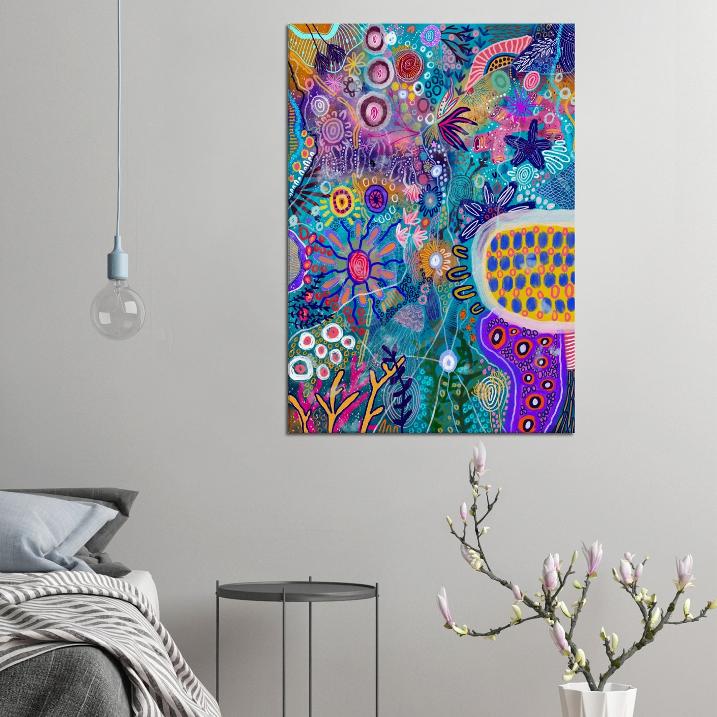 Aboriginal Art | Bocar Bindy: Dive into the Deep | Print to Canvas | Limited Release