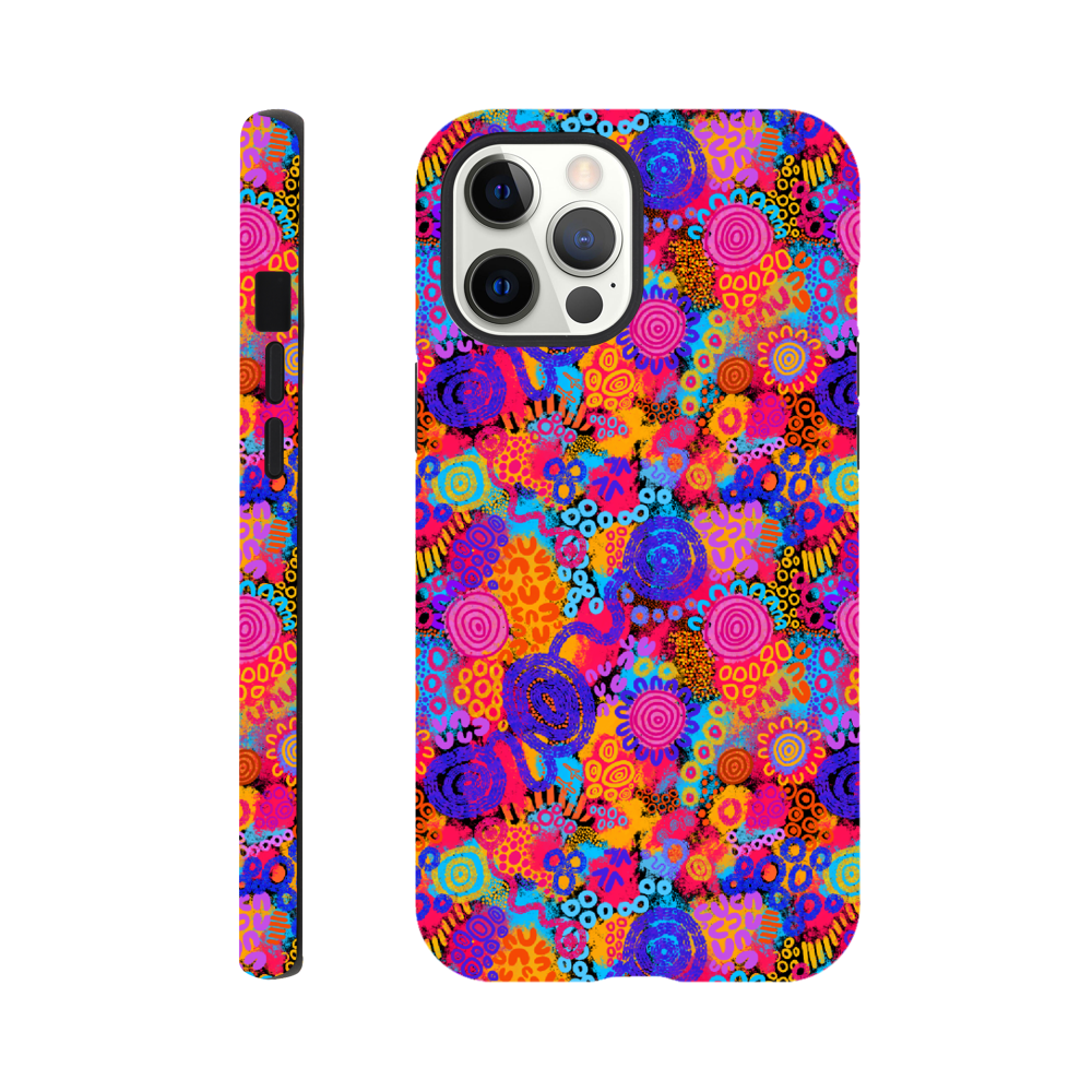 Aboriginal Art | Aboriginal Technicolor | Samsung & iPhone Cases