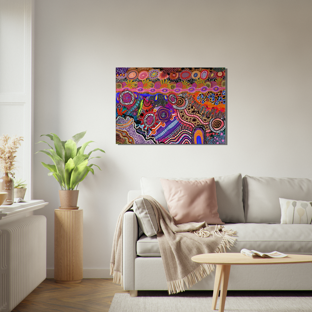 Aboriginal Art | Self Realisation Canvas | Print to Canvas | Limited Release