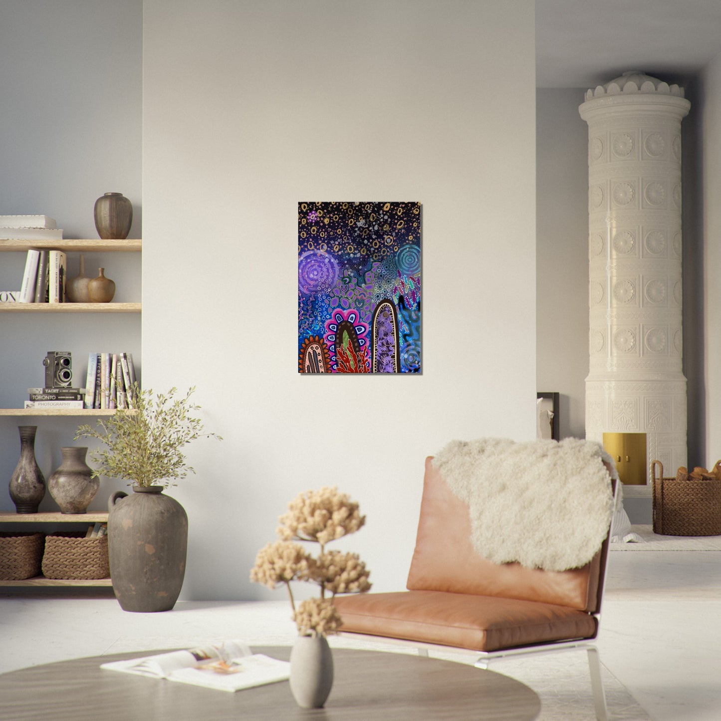Aboriginal Art | Angel in the Stars | Print to Canvas | Limited Release