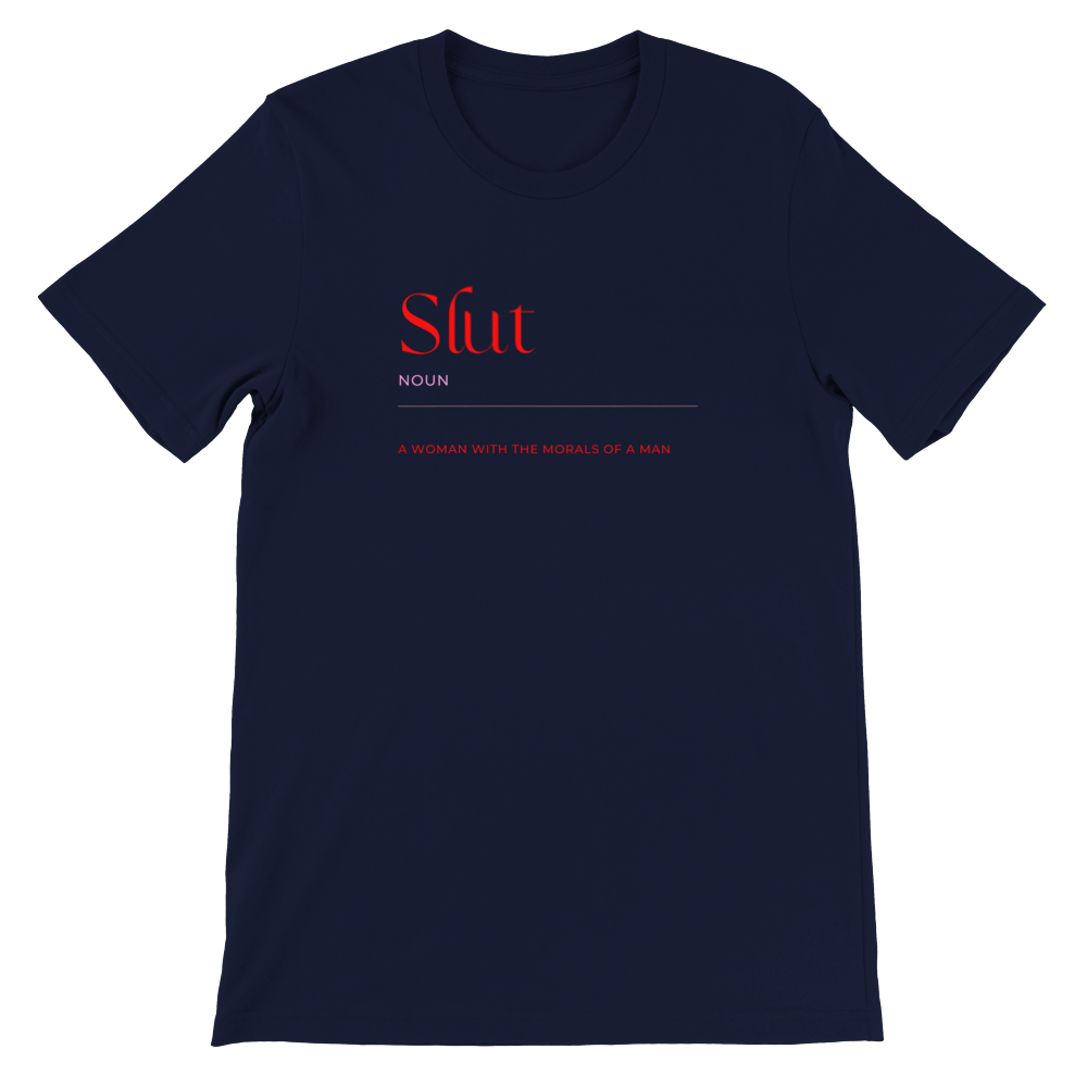 Inclusive | Slut Noun | Premium Unisex Crewneck T-shirt