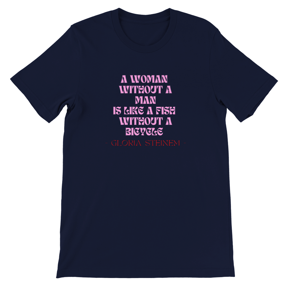 Inclusive | Fish on a Bike | Premium Unisex Crewneck T-shirt