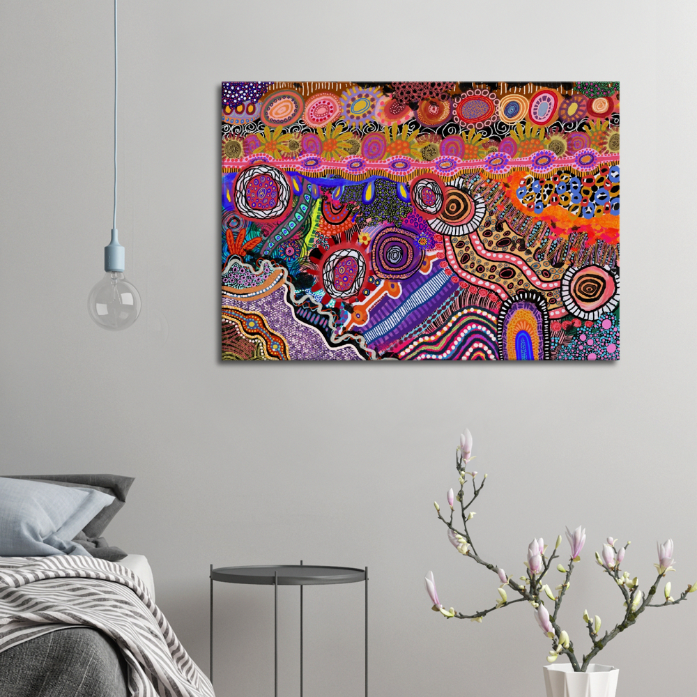 Aboriginal Art | Self Realisation Canvas | Print to Canvas | Limited Release