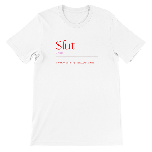 Inclusive | Slut Noun | Premium Unisex Crewneck T-shirt