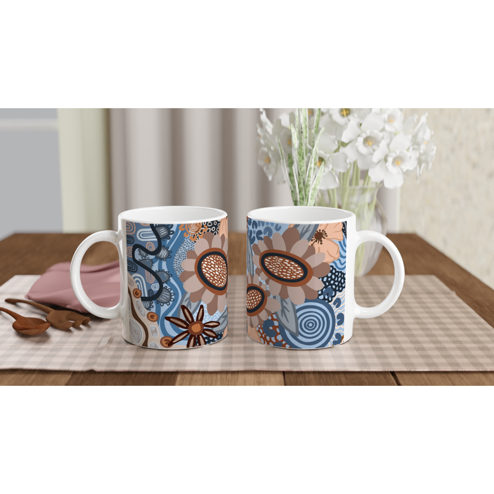 Aboriginal Art | Family Ties | Ceramic 11oz Mug