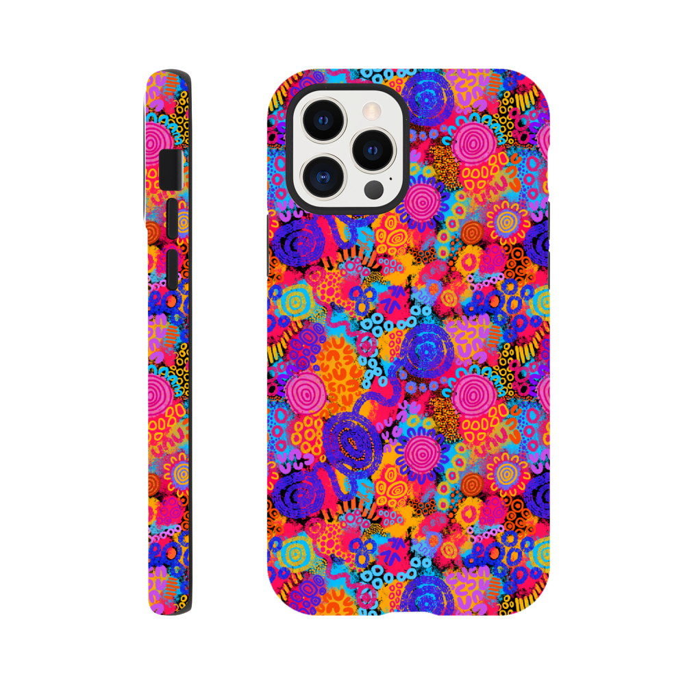 Aboriginal Art | Aboriginal Technicolor | Samsung & iPhone Cases