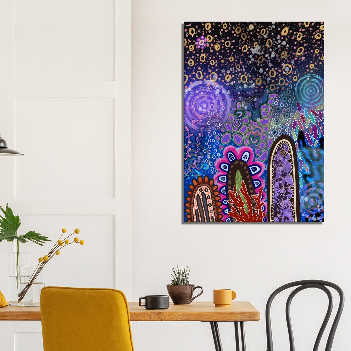 Aboriginal Art | Angel in the Stars | Print to Canvas | Limited Release