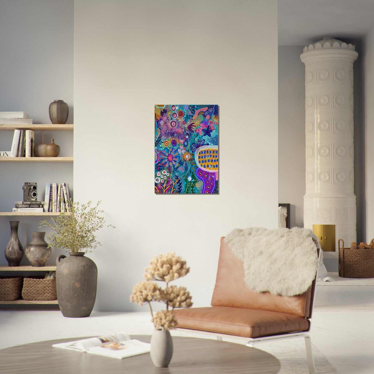 Aboriginal Art | Bocar Bindy: Dive into the Deep | Print to Canvas | Limited Release