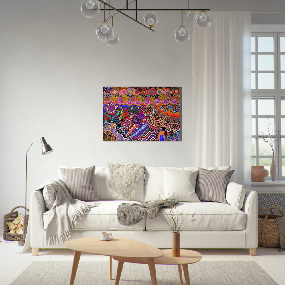 Aboriginal Art | Self Realisation Canvas | Print to Canvas | Limited Release