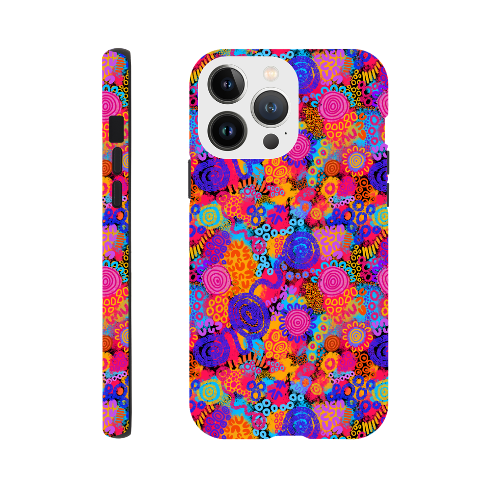 Aboriginal Art | Aboriginal Technicolor | Samsung & iPhone Cases