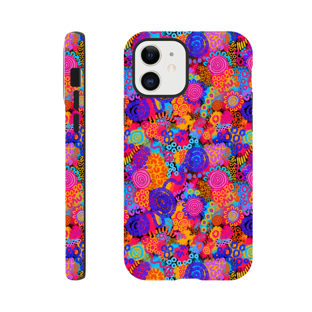 Aboriginal Art | Aboriginal Technicolor | Samsung & iPhone Cases