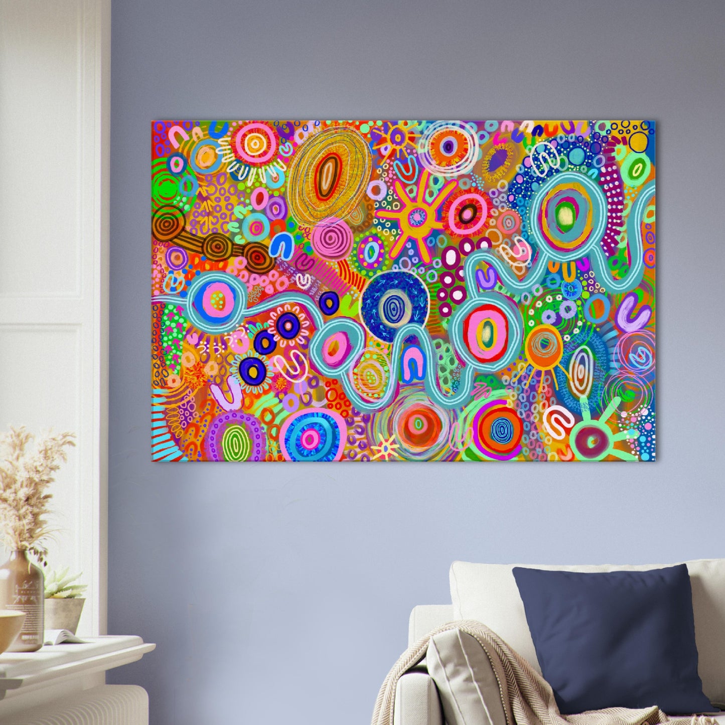 Aboriginal Art | World Pride: Love is Love | Limited Release Print to Canvas