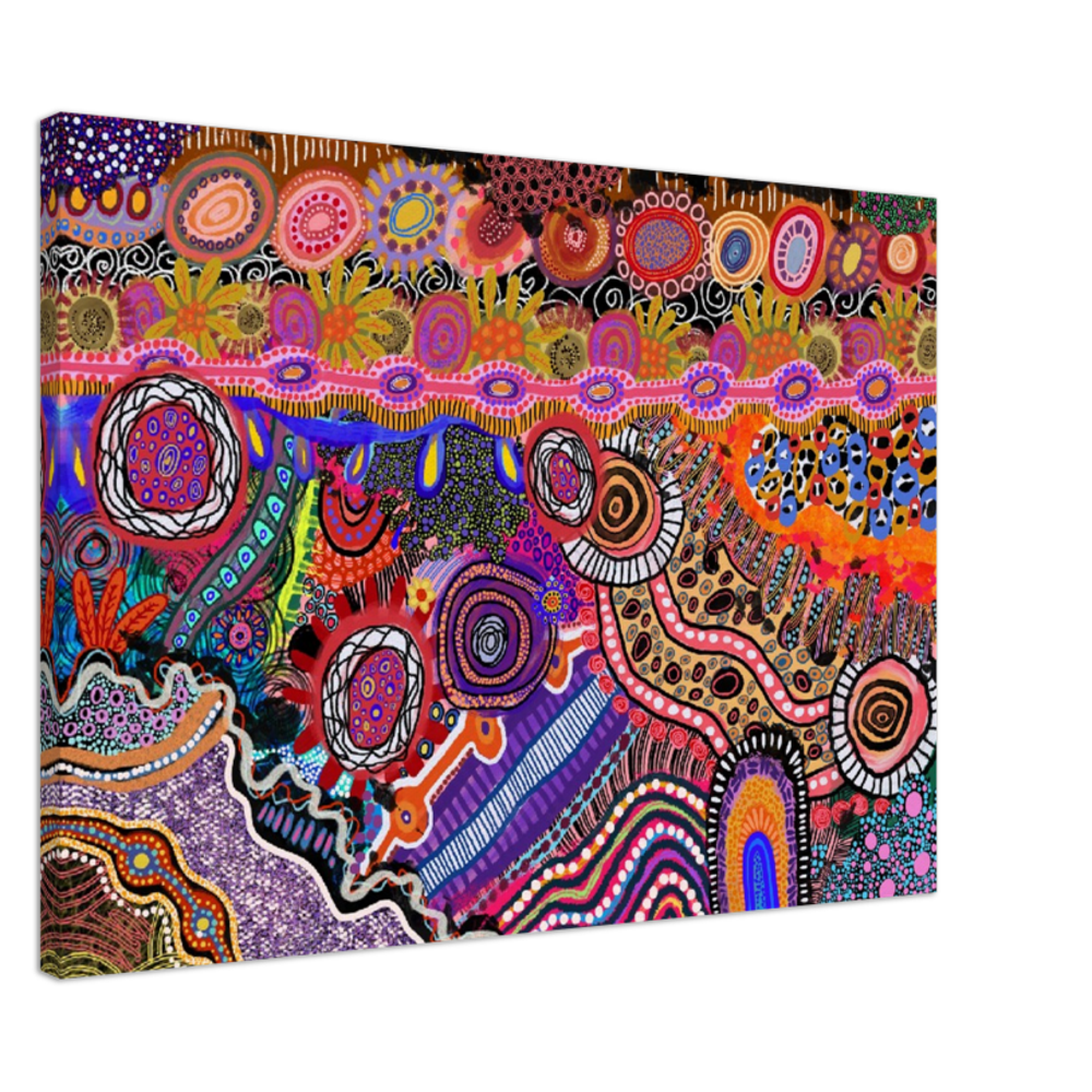 Aboriginal Art | Self Realisation Canvas | Print to Canvas | Limited Release