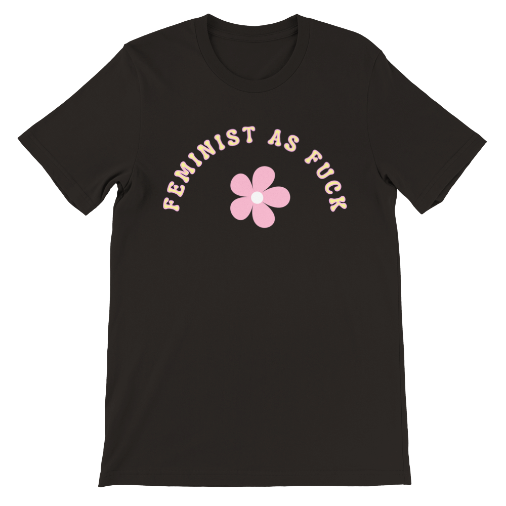 Inclusive | Feminist As F | Premium Unisex Crewneck T-shirt