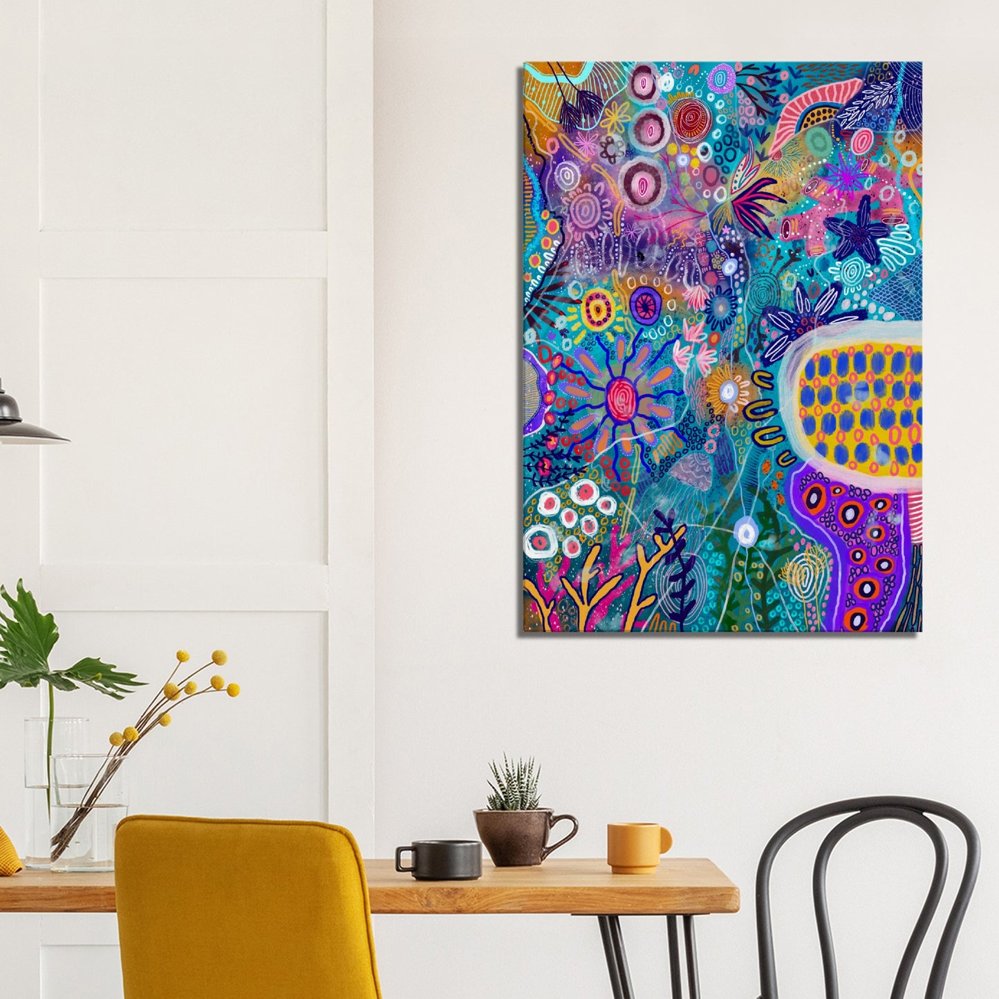 Aboriginal Art | Bocar Bindy: Dive into the Deep | Print to Canvas | Limited Release