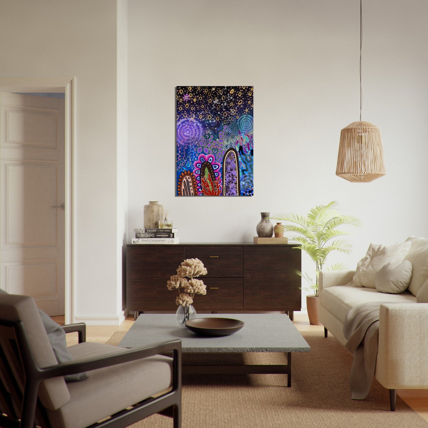 Aboriginal Art | Angel in the Stars | Print to Canvas | Limited Release