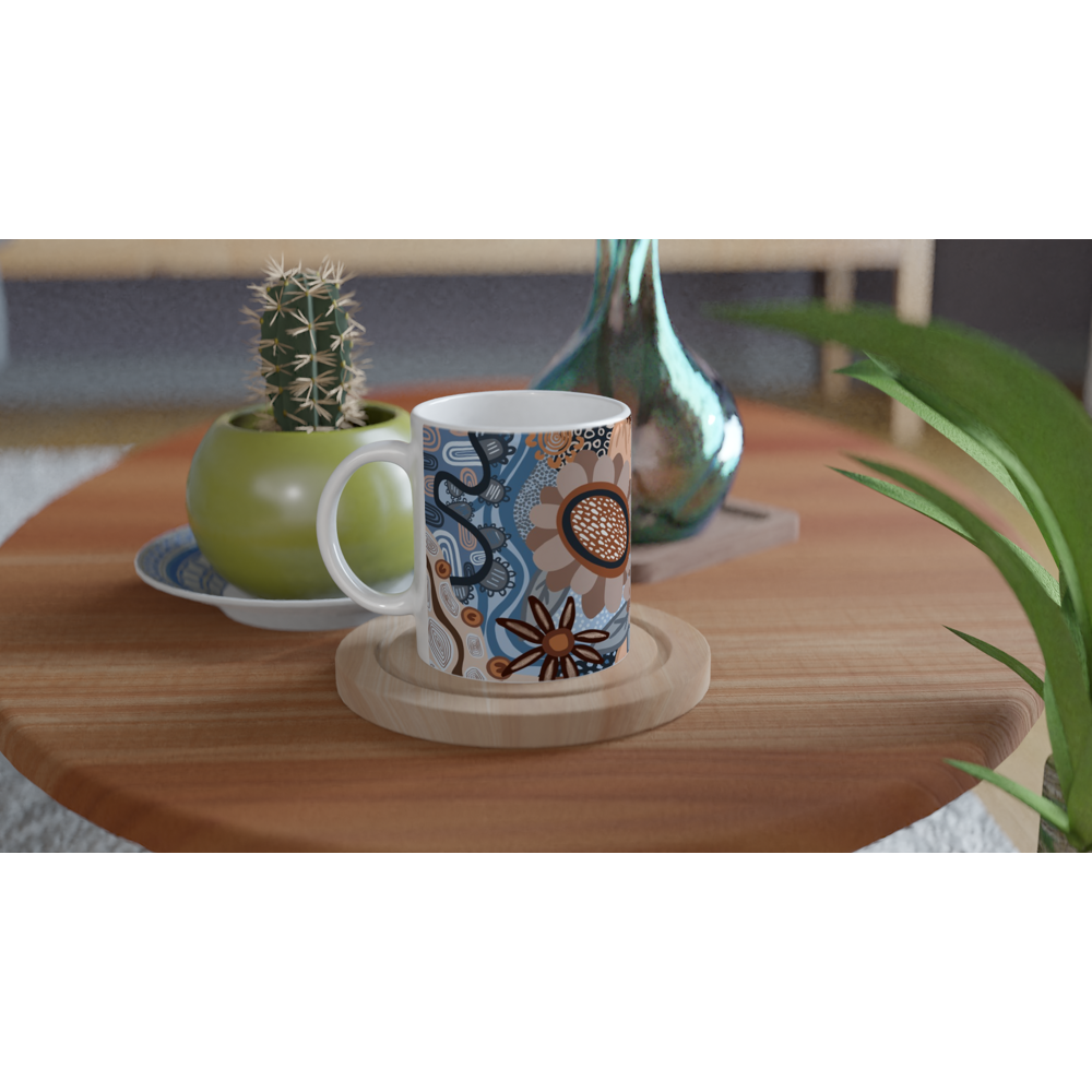 Aboriginal Art | Family Ties | Ceramic 11oz Mug