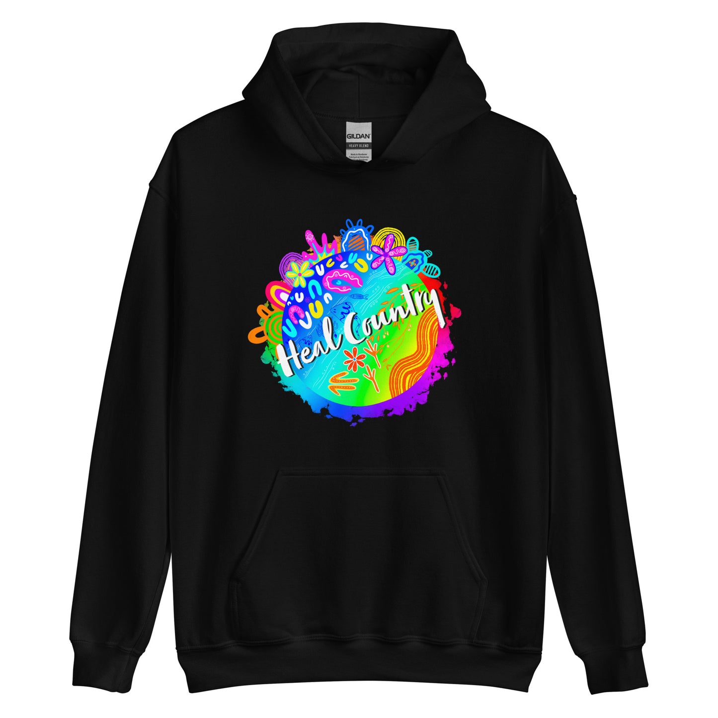 Aboriginal Art | Heal Country NAIDOC 2021 | Unisex Hoodie