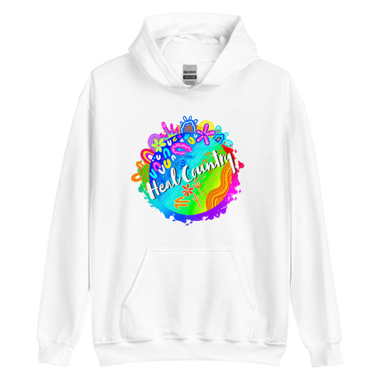 Aboriginal Art | Heal Country NAIDOC 2021 | Unisex Hoodie