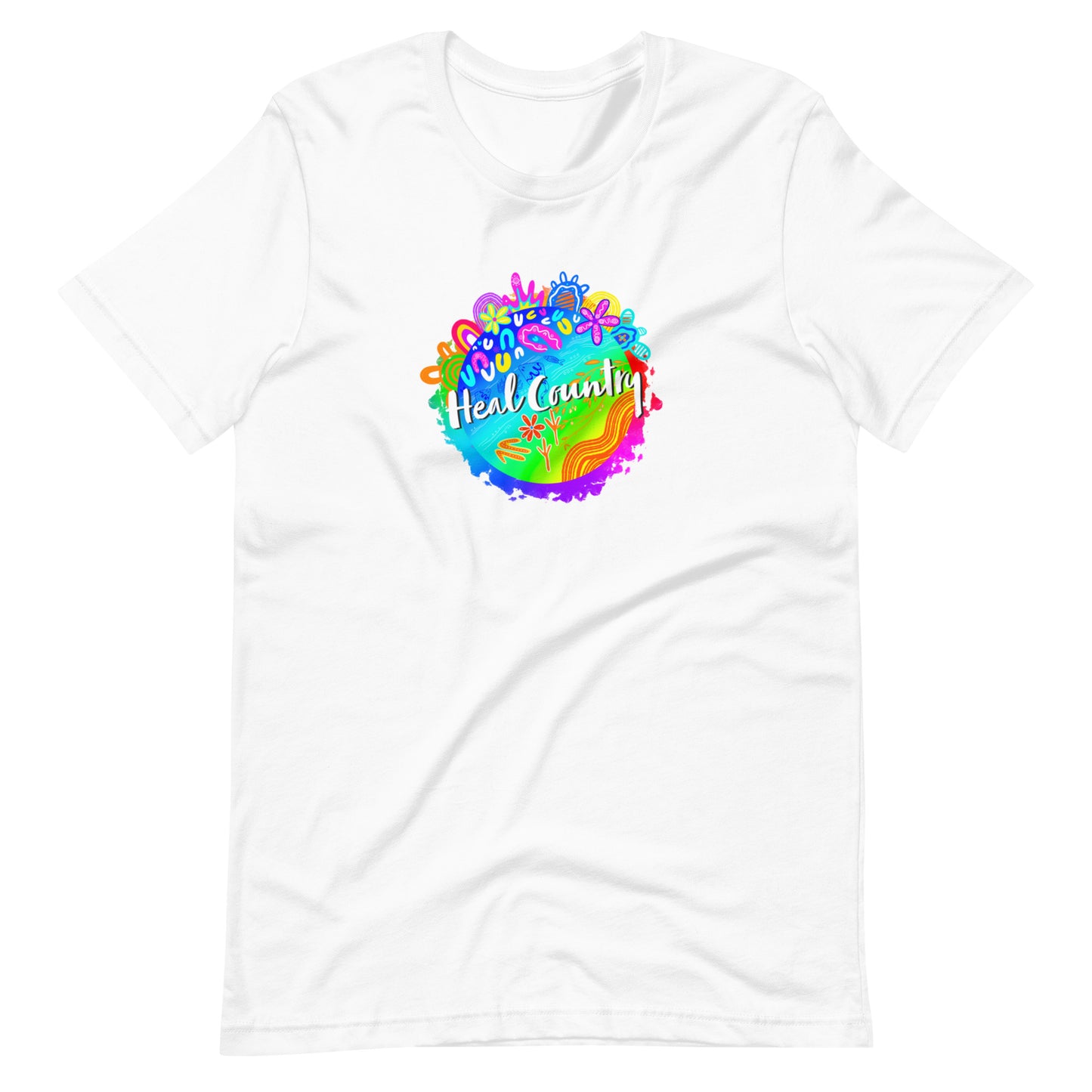 Aboriginal Art | Heal Country NAIDOC 2021 | Unisex T-shirt